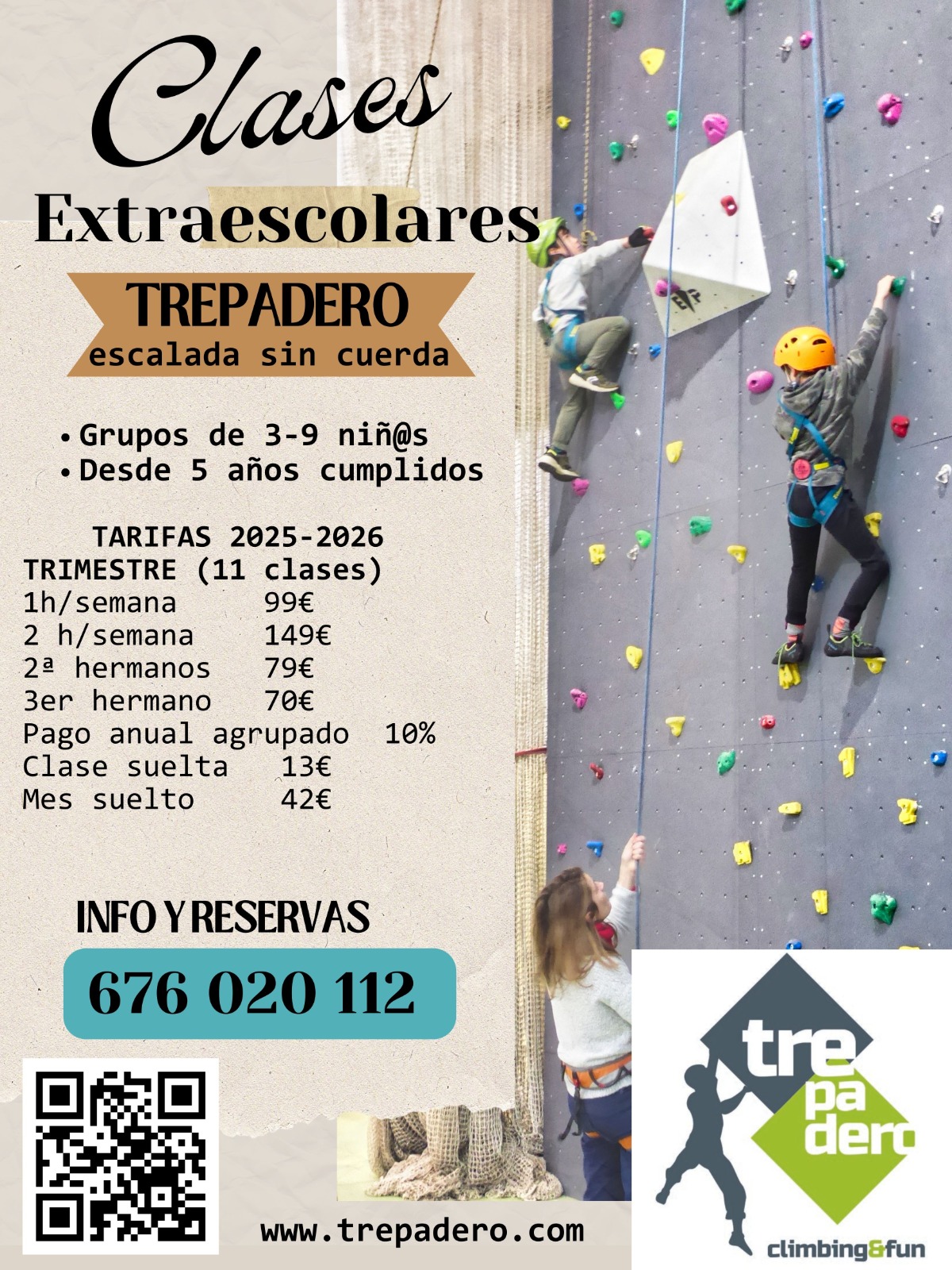 trepadero 25-26 clases trepadero